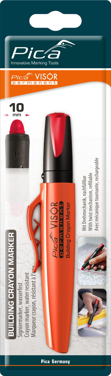 Pica VISOR Permanent Marker Rot