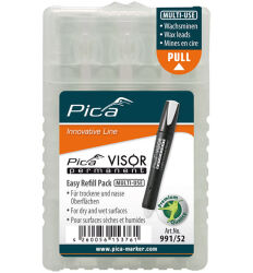 Pica VISOR 4 x Ersatzminen Weiß
