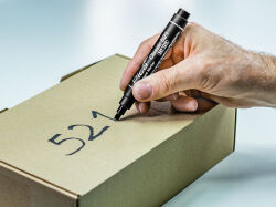 Pica Permanent Marker 2-6mm mit Keilspitze Grün