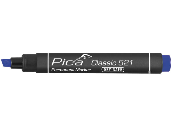 Pica Permanent Marker 2-6mm mit Keilspitze Blau