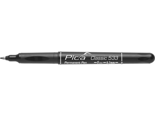 Pica Permanent Pen "F" 0,7mm Schwarz