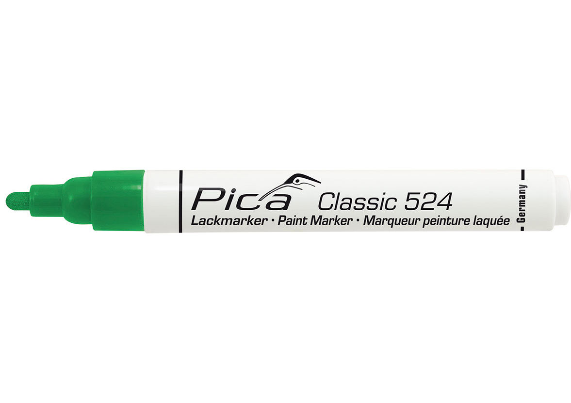 Pica Lackmarker 2-4mm mit Rundspitze Grün