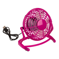 Tisch USB Ventilator 15 x 14,5 cm Pink