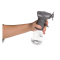 Ventilator mit Sprühflasche 22 cm Grau
