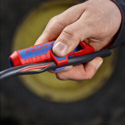 KNIPEX 16 95 03 SB ErgoStrip PV Universal Abmantelungswerkzeug für Photovoltaik