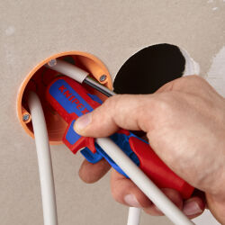 KNIPEX 16 95 03 SB ErgoStrip PV Universal Abmantelungswerkzeug für Photovoltaik