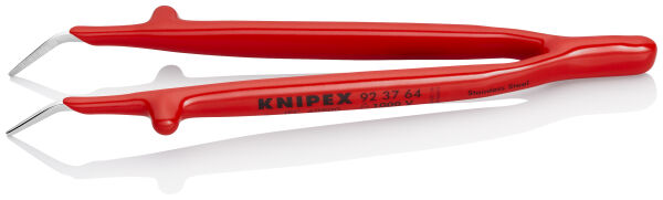 KNIPEX 92 37 64 Präzisionspinzette 148 mm gewinkelt isoliert