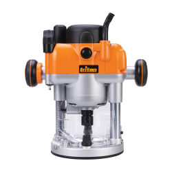 Profi Set Präzisionsoberfräse 2400 W TRA001 mit 5 Spannzangen + Fräsplatte + Gratis Fräser Satz 6-tlg. triton