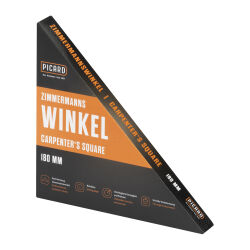 PICARD Zimmermannswinkel 180mm mit Bohrlehre