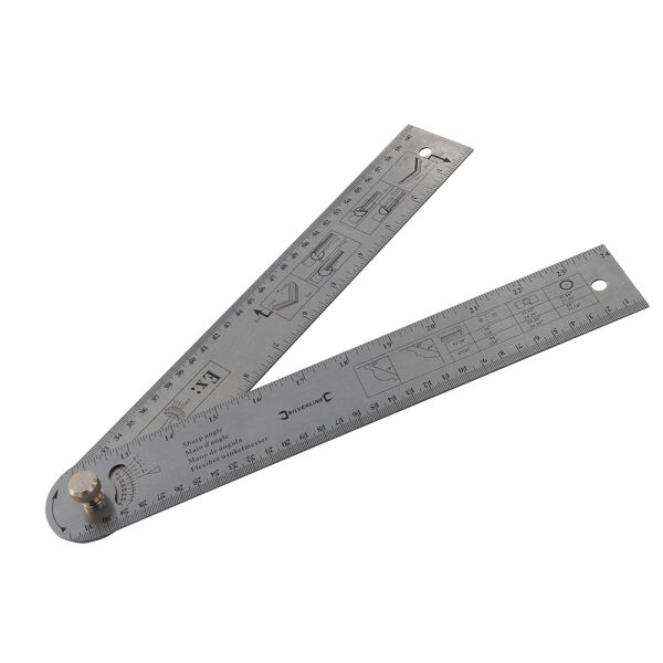 Winkelmesser mit Maßstab 600 mm