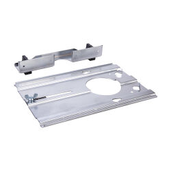 Profi Set Alu Präzisionsoberfräse 2400 W TRA001 mit 5 Spannzangen + Fräsplatte Alu + Gratis Fräser Satz 6-tlg. triton