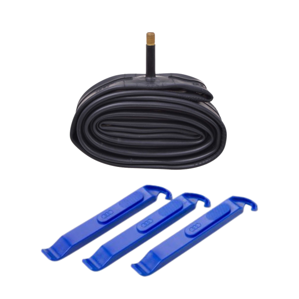 Schlauch 27,5" - 29" + 3er Set Reifenheber
