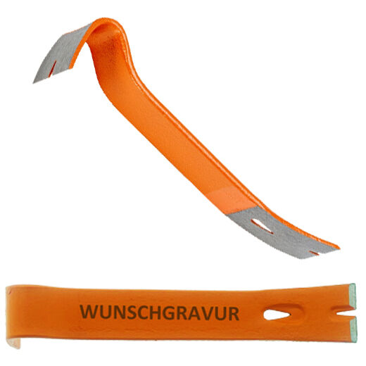 PICARD Nageleisen BlackGiant Flat Bar 175 mm mit Lasergravur | Gravur möglich