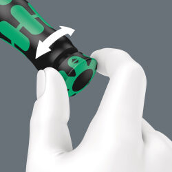 Wera Drehmomentschlüssel Click-Torque Lock C3 Rechtsanzug 40-200 Nm mit 1/2" Zoll Vierkant-Aufnahme