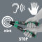 Wera Drehmomentschlüssel Click-Torque Lock A5 R/L mit Recht-/Linksanzug 2,5-25 Nm mit 1/4" Zoll Vierkant-Aufnahme