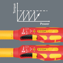 Wera Kraftform Kompakt VDE Safe-Torque Speed Schaltschrank-Set 1 Elektiker Drehmomentschraubendreher