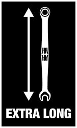 Wera 6007 Joker Maul-Ringratschen-Schlüssel 13 x 245 mm lange Ausführung