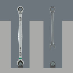 Wera 6007 Joker Maul-Ringratschen-Schlüssel 13 x 245 mm lange Ausführung