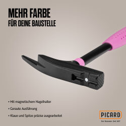 PICARD Latthammer Pink Edition 760g Nr. 626M | Gravur möglich