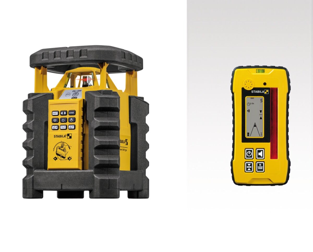STABILA Rotationslaser LAR 350 Set 7-tlg.