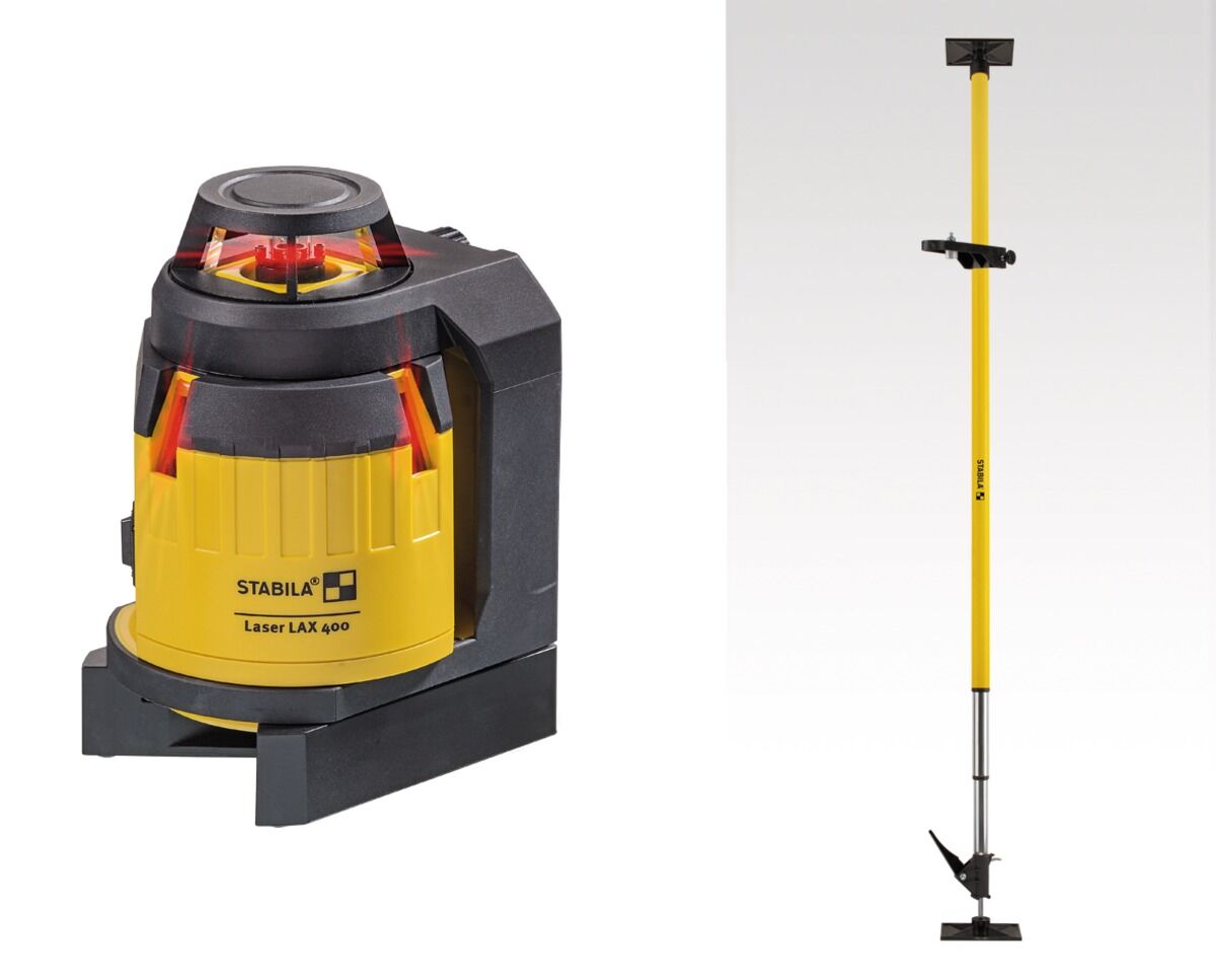 STABILA Multilinien-Laser LAX 400 Set 4-tlg.