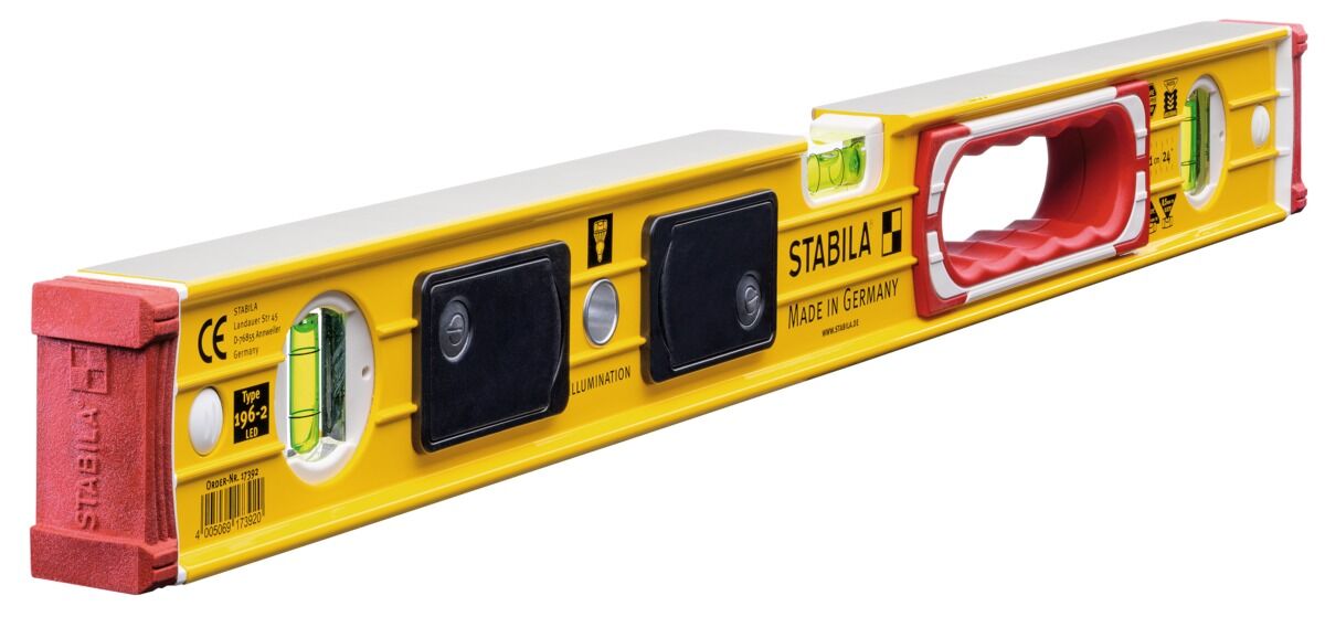 STABILA Wasserwaage 61 cm Type 196-2 LED