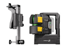 STABILA Kreuzlinien-Lot-Laser LAX 500 G Set ohne Akku und Ladegerät 5-tlg.