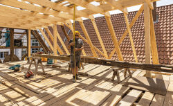 STABILA Taschenbandmaß 8 m (26") cm/inch-Skala BM 300