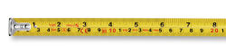 STABILA Taschenbandmaß 5 m (16") cm/inch-Skala BM 100