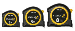 STABILA Taschenbandmaß 5 m metrische Skala BM 100