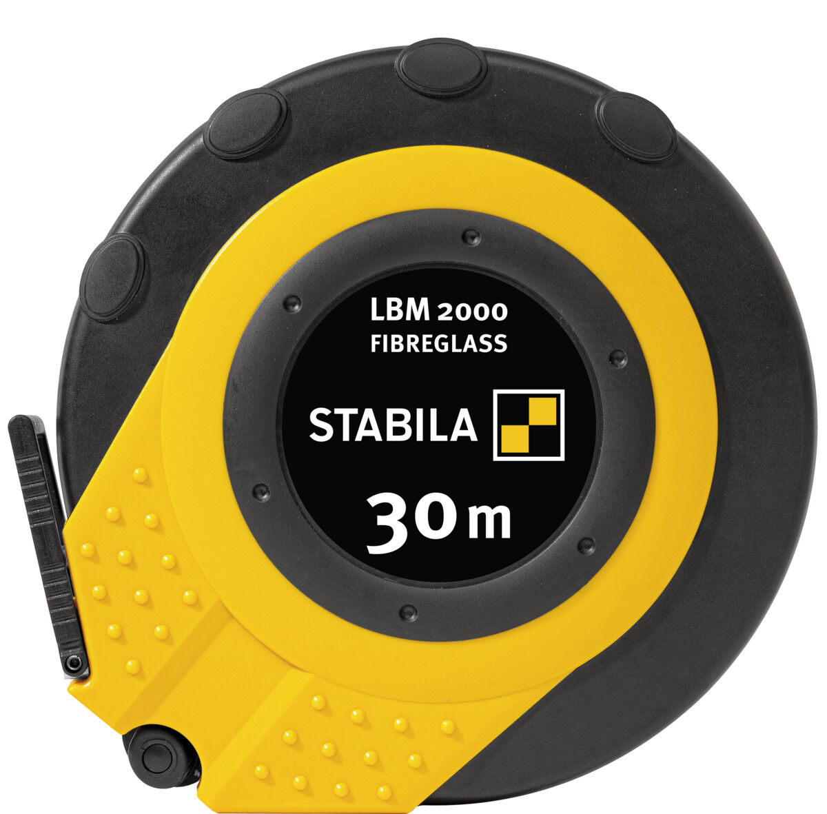 STABILA Kapselbandmaß 30 m metrische Skala Glasfaserband LBM 2000 FIBERGLASS