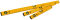 STABILA Wasserwaagen 40 cm + 60 cm + 100 cm CLASSIC SET 70 3-tlg.