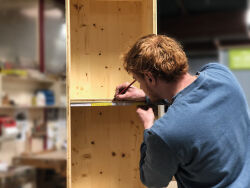 STABILA Gliedermaßstab 2 m Holz Type 1607 W