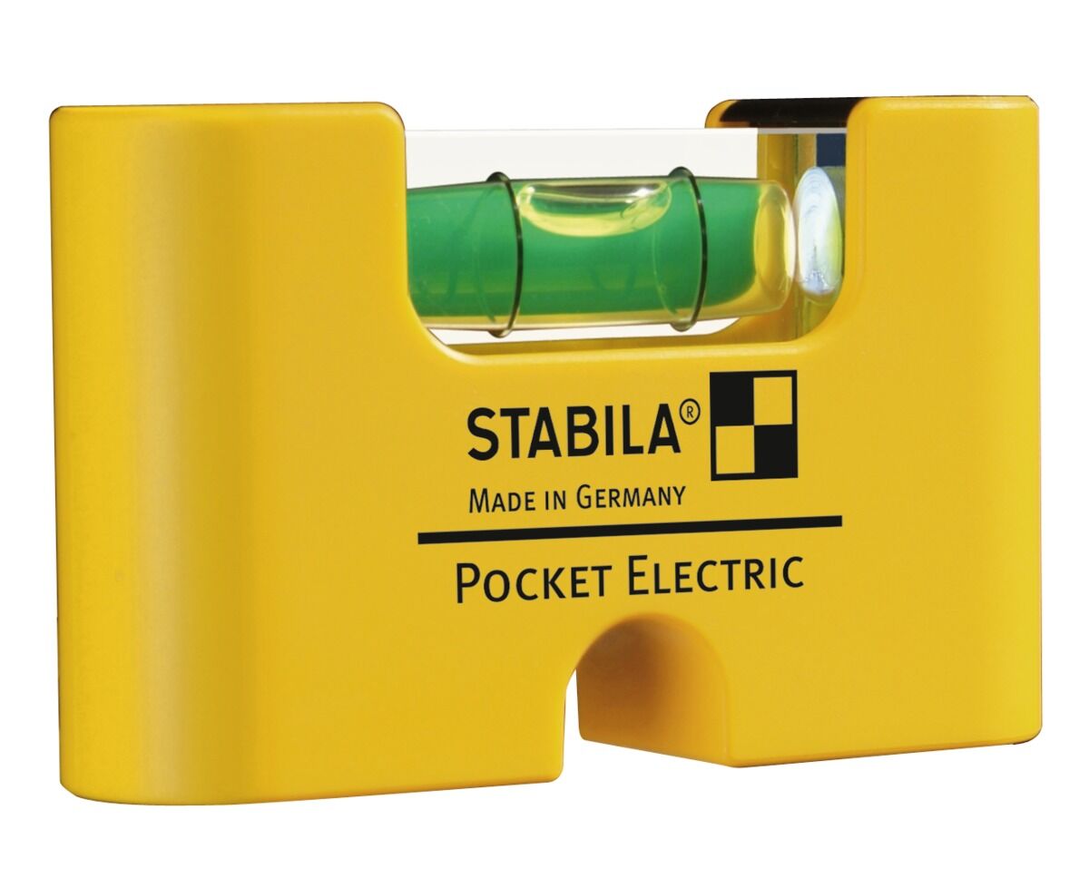 STABILA Wasserwaage 7 cm Pocket Electric