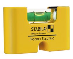 STABILA Wasserwaage 7 cm Pocket Electric mit...