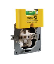 STABILA Wasserwaage 7 cm Pocket Electric mit Gürtel-Clip