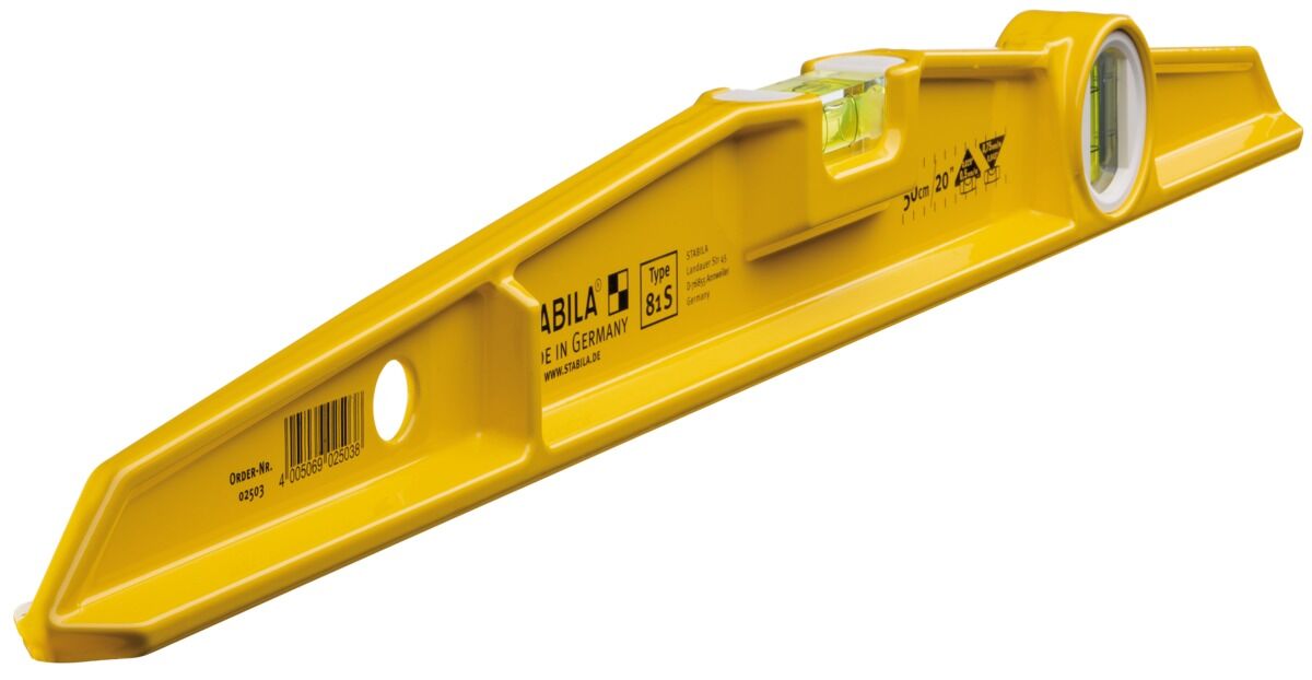 STABILA Wasserwaage 50 cm Type 81 S