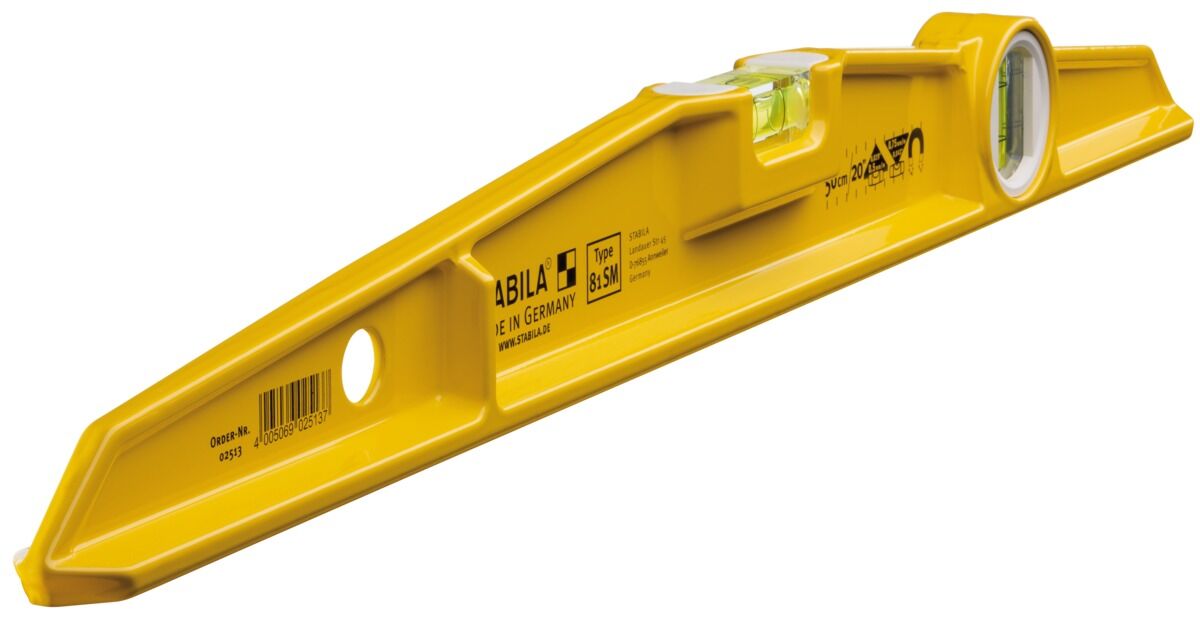 STABILA Wasserwaage 50 cm Type 81 SM