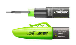 5 x Pica Powder Spraymarker Tieflochsprühmarker mit 360° Sprüharm + 2 x Nachfüllpulver
