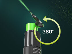 5 x Pica Powder Spraymarker Tieflochsprühmarker mit 360° Sprüharm + 2 x Nachfüllpulver