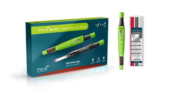 Pica Vorteils-Box Pica Big Dry Tieflochmarker + Ersatzminen FOR ALL