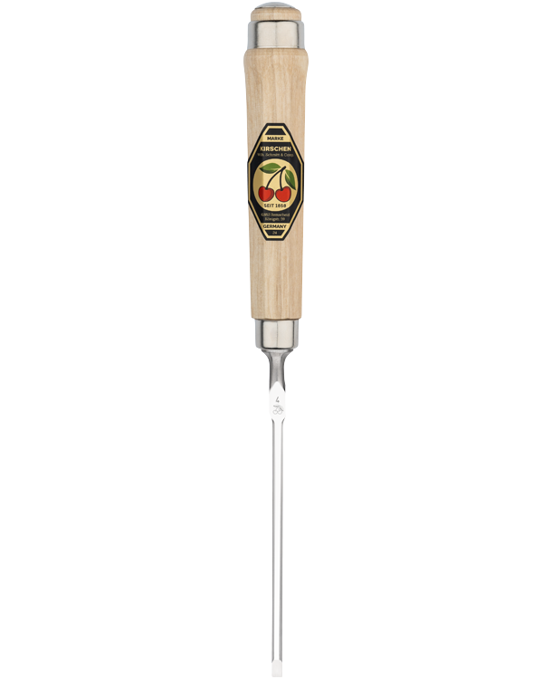 KIRSCHEN Stechbeitel mit Weißbuchenheft 4 mm Achtkantform 1002004