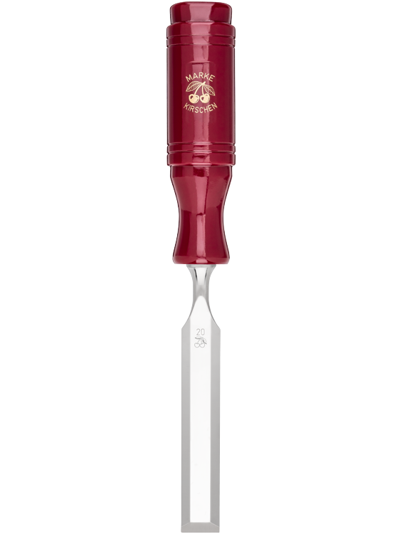 KIRSCHEN Stechbeitel mit Kunststoffheft 20 mm Retrodesign 1003020 | Gravur möglich