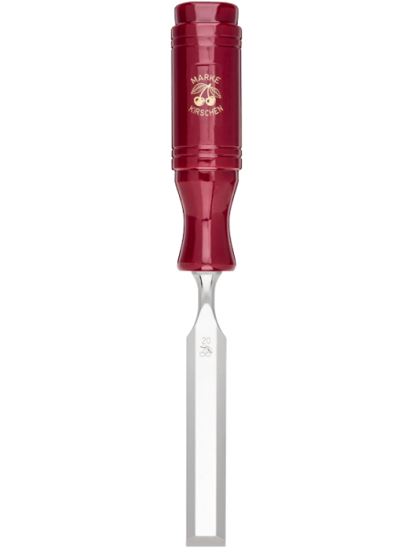 KIRSCHEN Stechbeitel mit Kunststoffheft 20 mm Retrodesign 1003020 | Gravur möglich