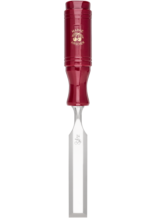 KIRSCHEN Stechbeitel mit Kunststoffheft 24 mm Retrodesign 1003024 | Gravur möglich