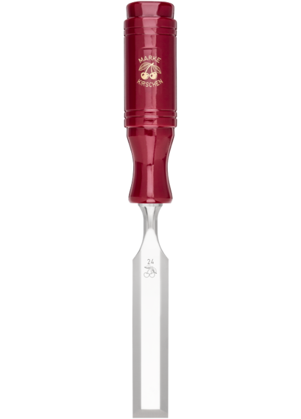 KIRSCHEN Stechbeitel mit Kunststoffheft 24 mm Retrodesign 1003024 | Gravur möglich
