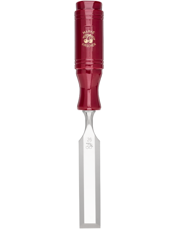 KIRSCHEN Stechbeitel mit Kunststoffheft 26 mm Retrodesign 1003026 | Gravur möglich