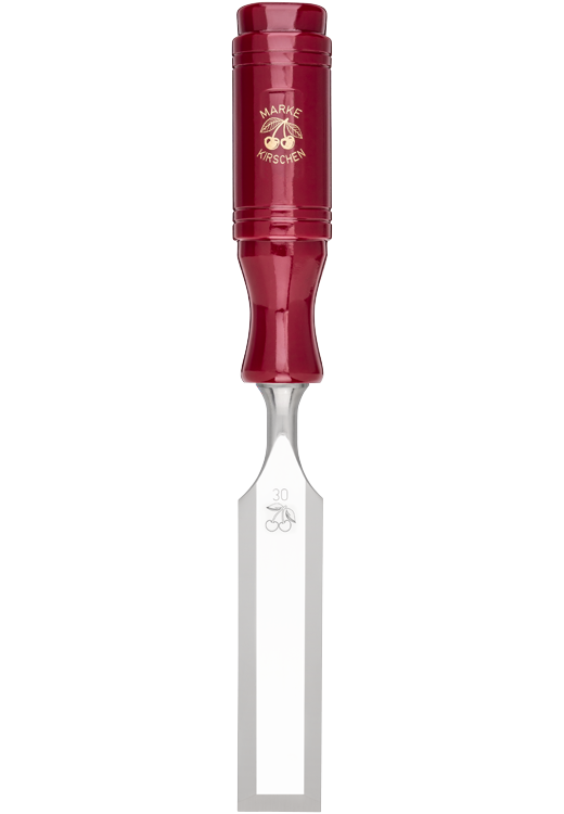 KIRSCHEN Stechbeitel mit Kunststoffheft 30 mm Retrodesign 1003030 | Gravur möglich
