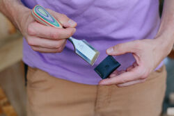 KIRSCHEN W.I.N.A.C. Kurzbeitel 35 mm mit Skateboardheft 1075035 | Gravur möglich