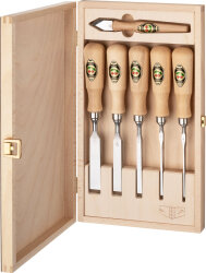 KIRSCHEN Stechbeitelsatz für Zinkenverbindungen...